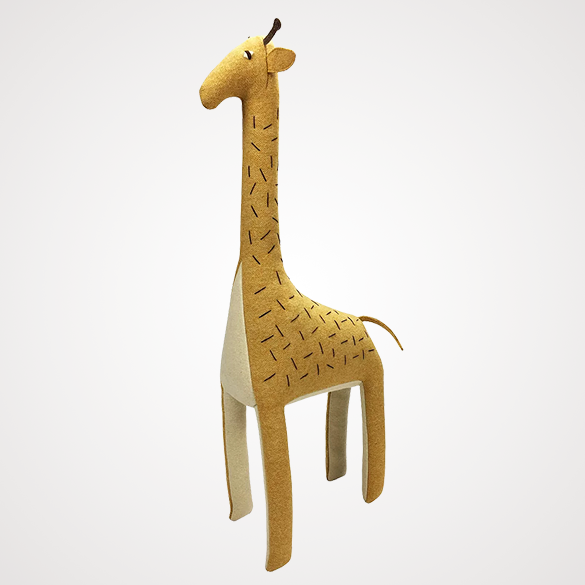 Ziffa the nubian giraffe decorative toy for family fun from CARAPAU