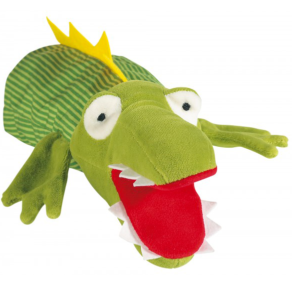 Crocodile hand puppet sigikids gift for kids and family