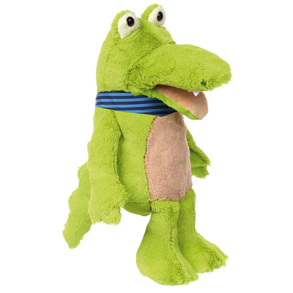 Hand Puppet Crocodile interactive cuddley friend sigikids soft toy gift for kids and family 