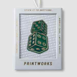Dice sticker printworks phone case bag accessories gifts for loved ones