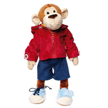 Load image into Gallery viewer, Teaching soft toy monkey sigikids educational toy gift for kids and family